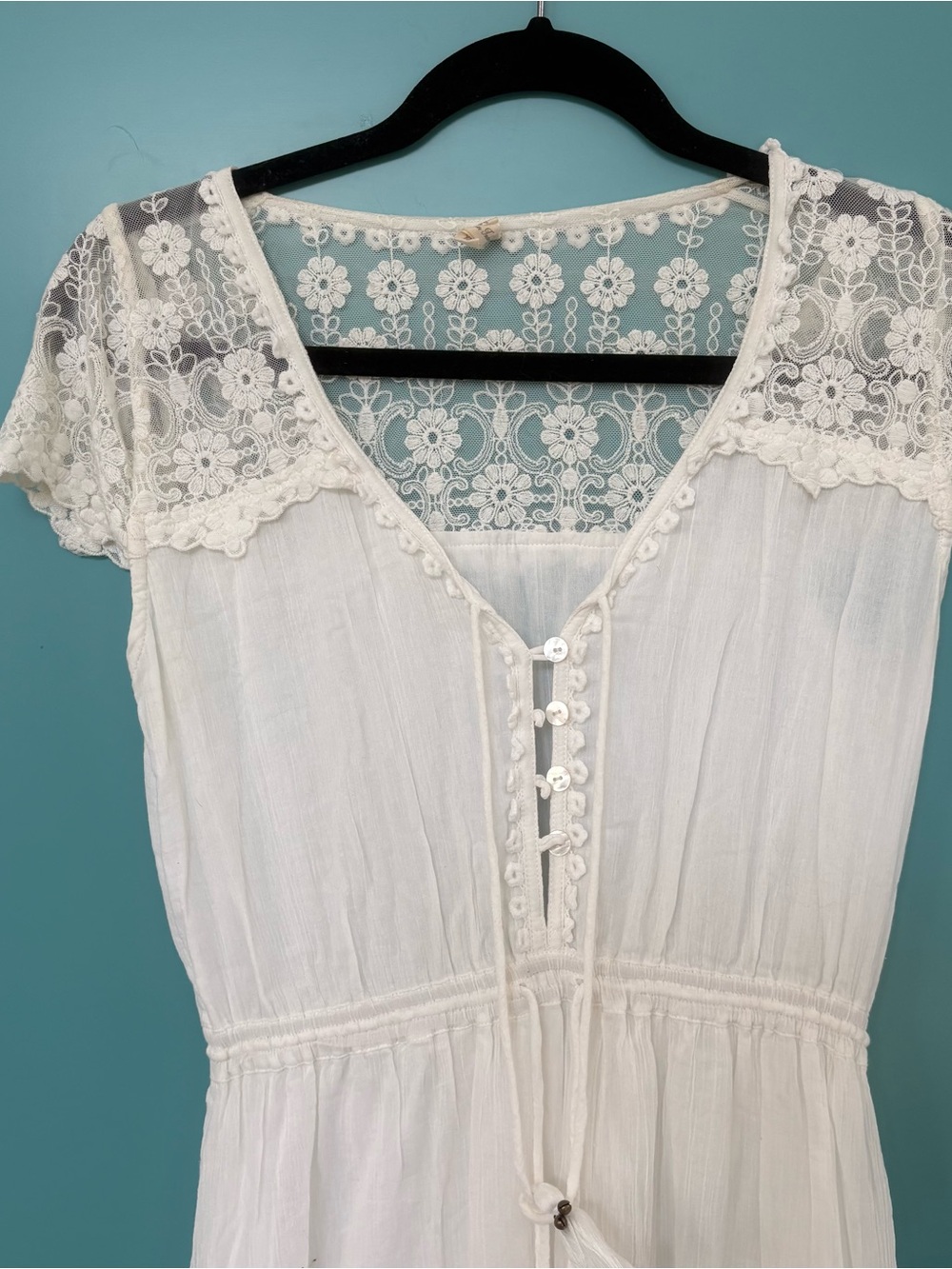 Tulle & Batiste Willow Maxi White Lace - Picture 4 of 15